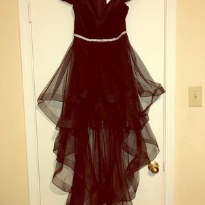 Black high Low dress